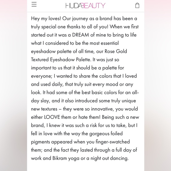 🩷NWT HUDA BEAUTY ROSE GOLD PALETTE REMASTERED - Picture 3 of 13